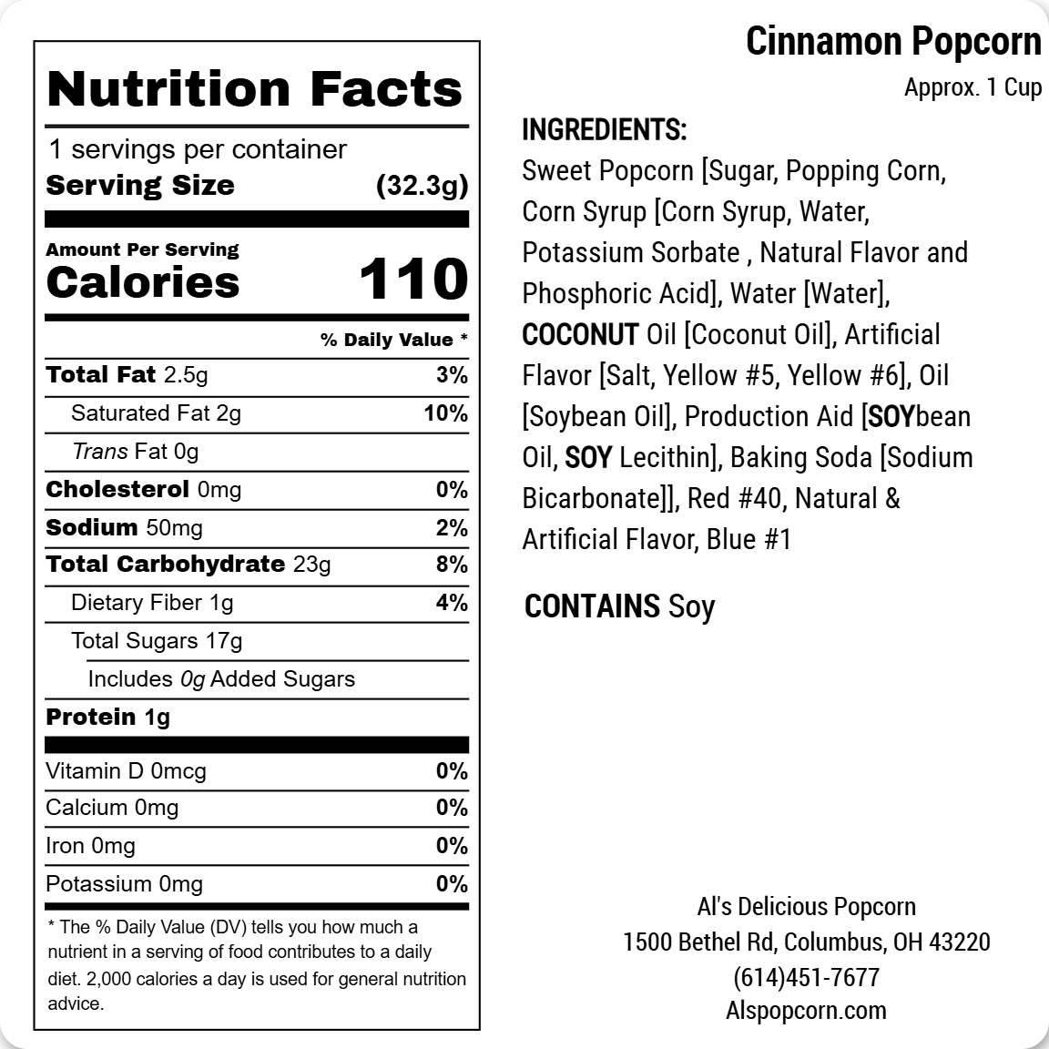 Cinnamon Popcorn
