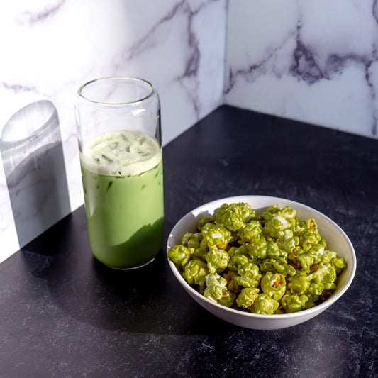 Saturday Matcha Popcorn