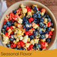 Vanilla Butternut Popcorn - Fourth of July Mix