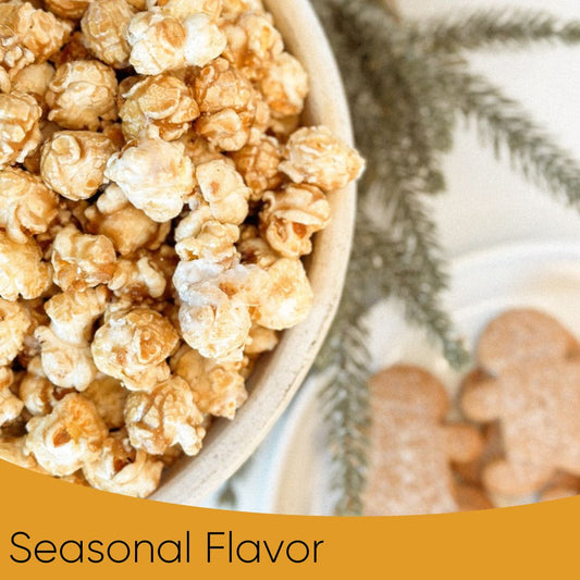 Gingerbread Cookie Popcorn