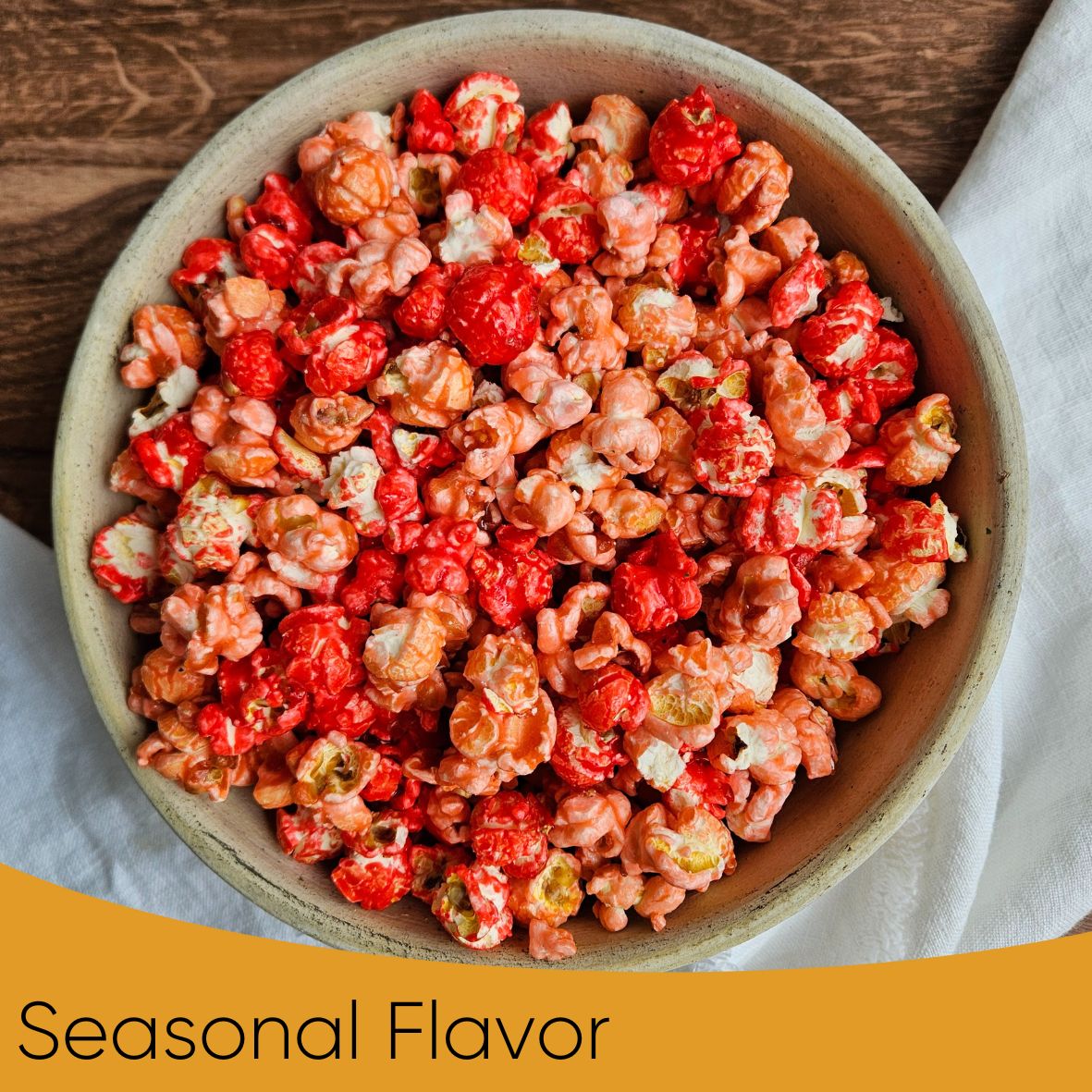 Vanilla Butternut Popcorn - Valentine Mix