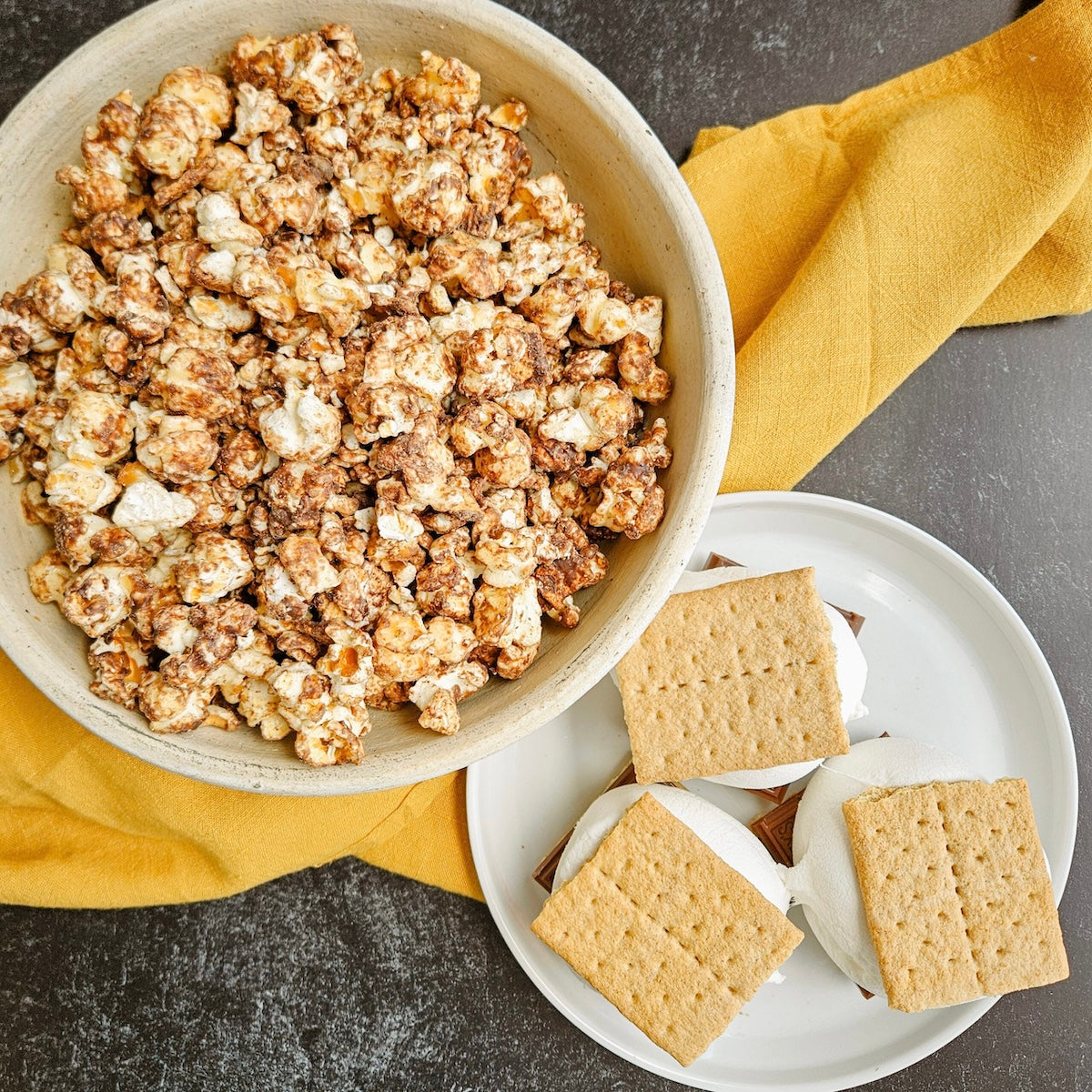 S'Mores Popcorn – Al's Delicious Popcorn