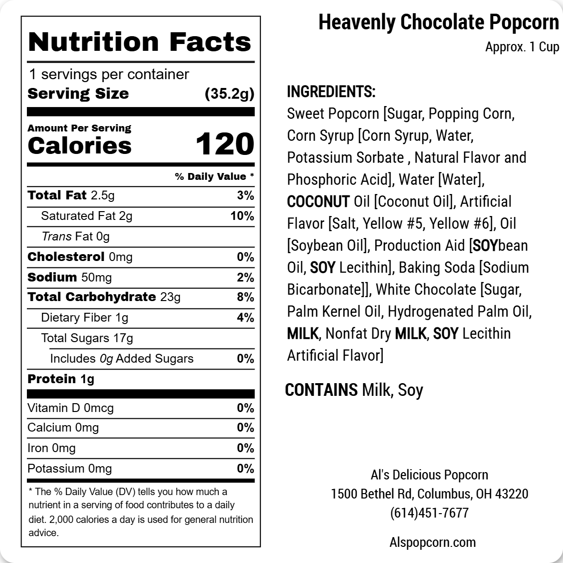 Heavenly Chocolate Popcorn