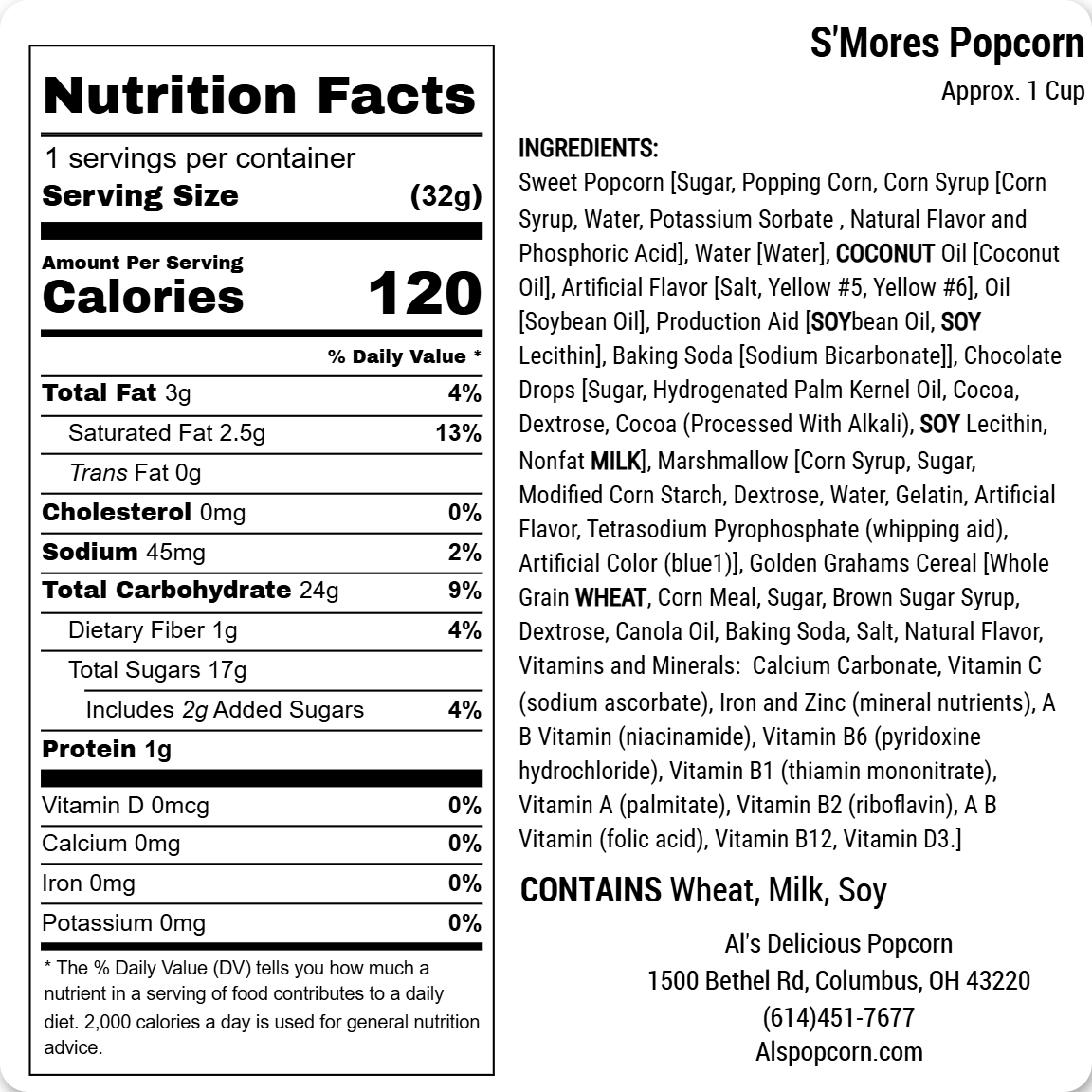 S'Mores Popcorn