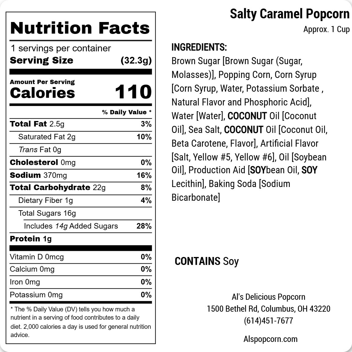 Salty Caramel Popcorn
