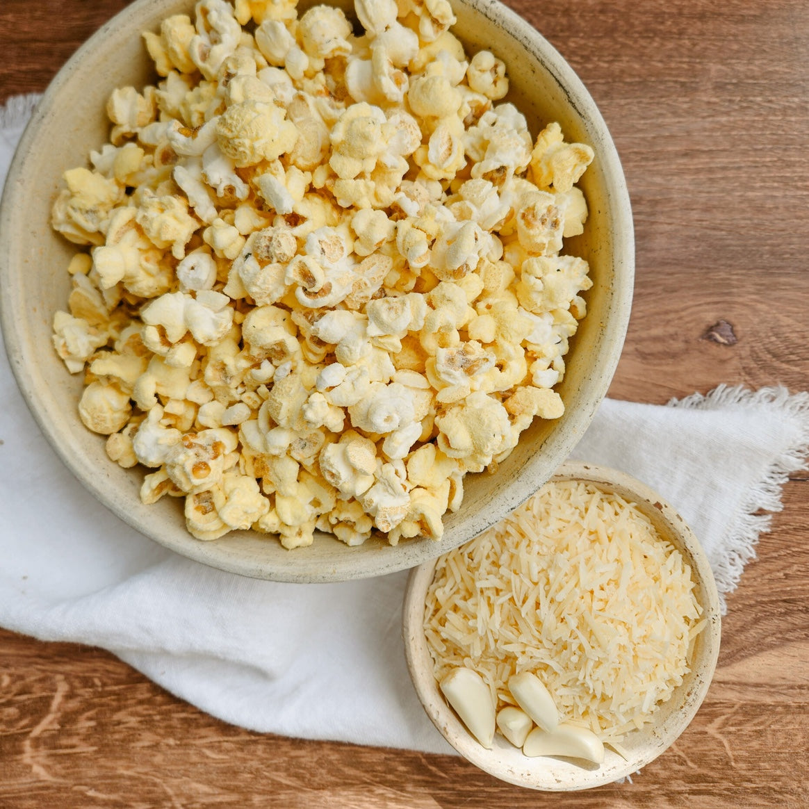 Parmesan Garlic Popcorn