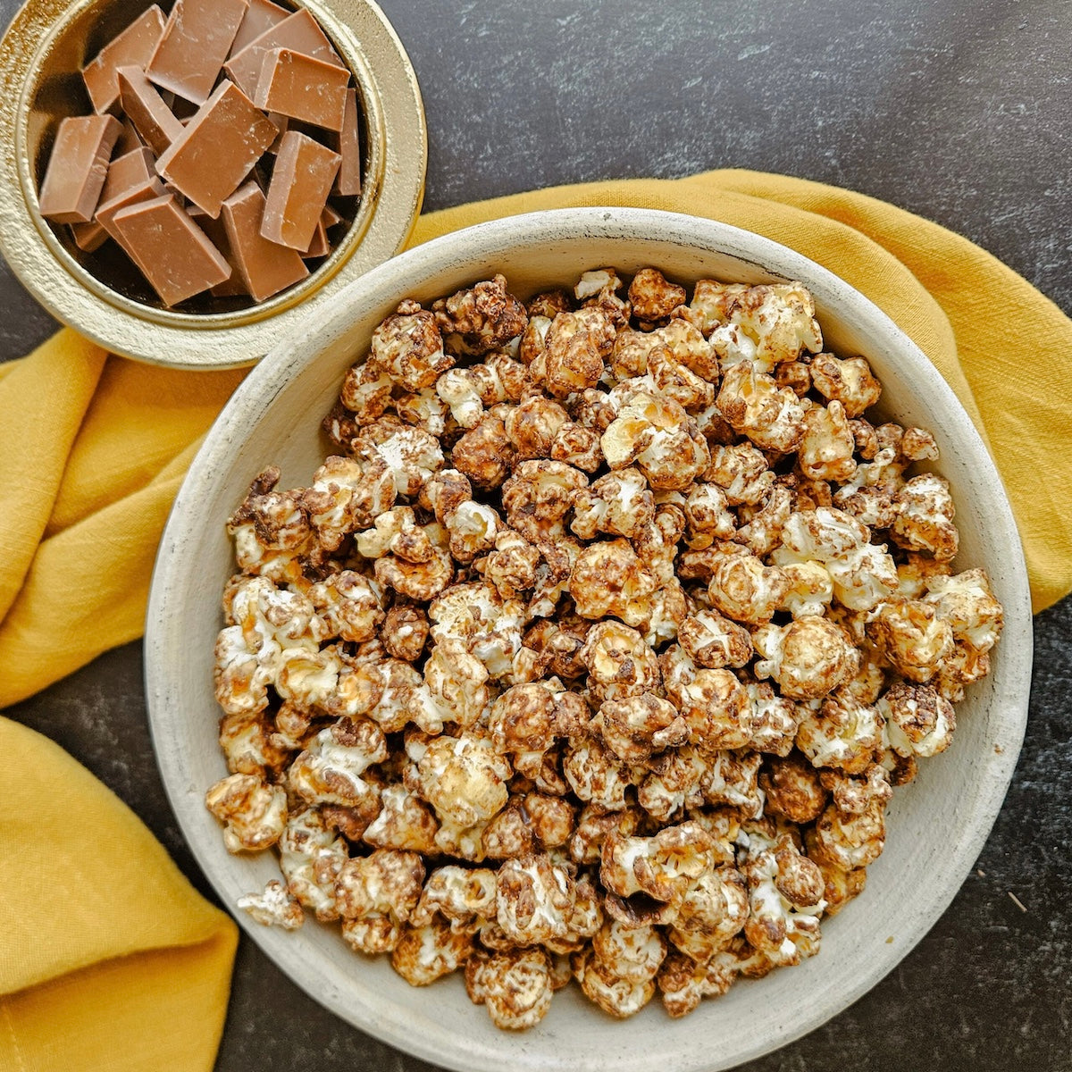 Sinfully Chocolate Popcorn