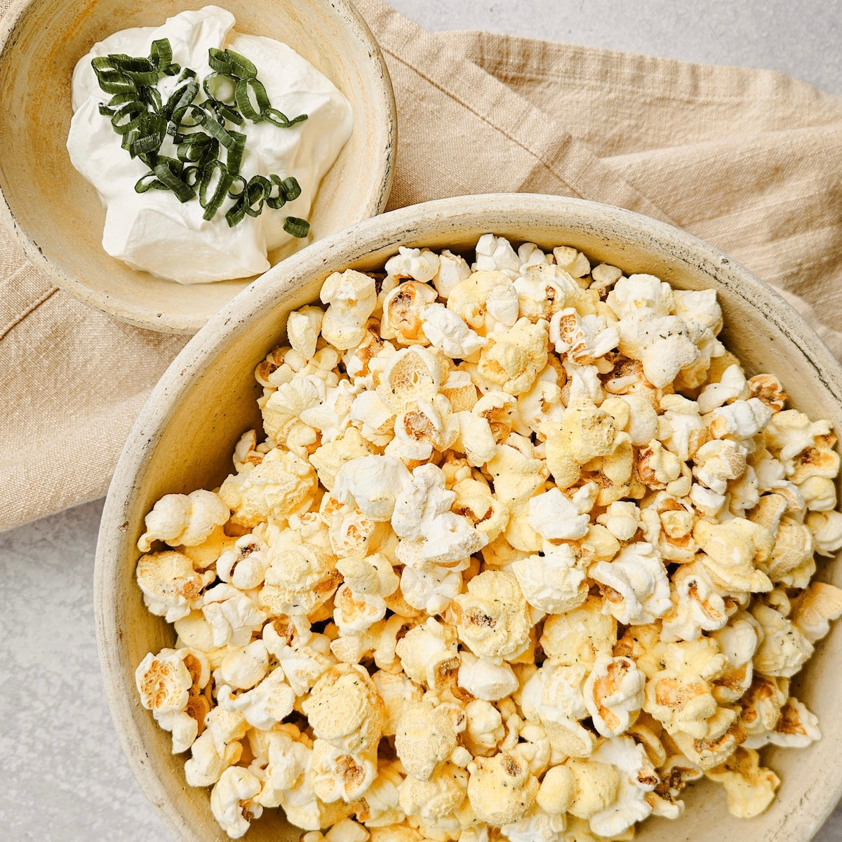 Sour Cream & Onion Popcorn