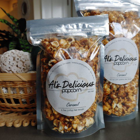 Sealed and Personalized Bags | Al's Delicious Popcorn